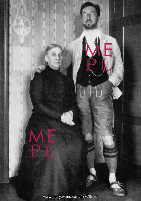 : Wassily Kandinsky with his Mother : Wassily Kandinsky with his Mother