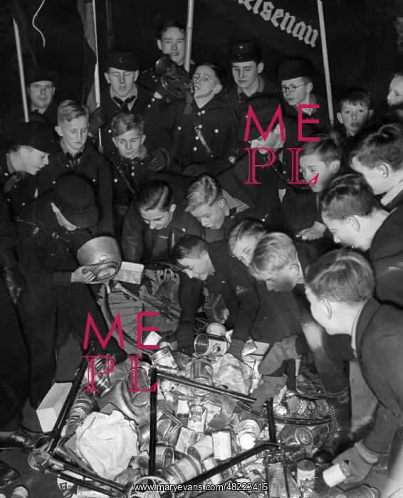 : Waste collection, 1930s : Waste collection, 1930s