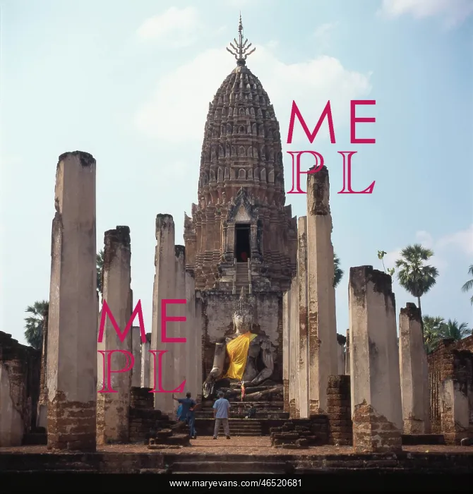 : Wat Mahathat, Si Satchanalai, Thailand : Wat Mahathat, Si Satchanalai, Thailand