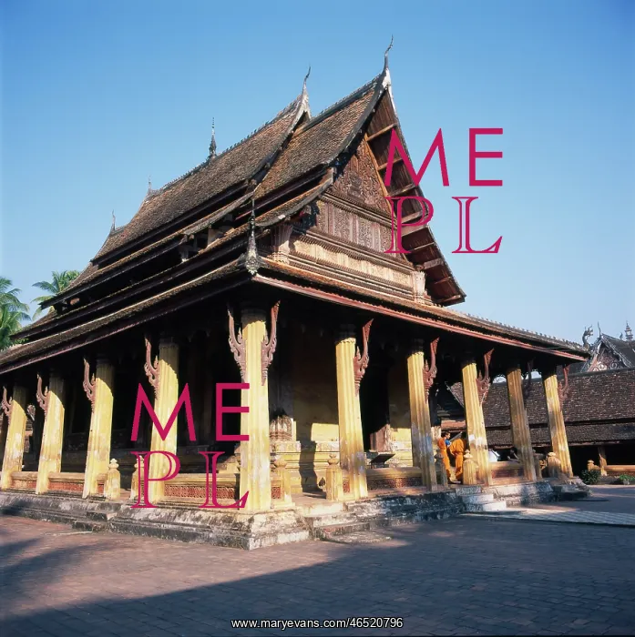 : Wat Si Saket, Vientiane, Laos : Wat Si Saket, Vientiane, Laos