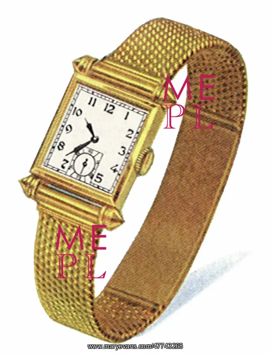  : Watch with Mesh Band
