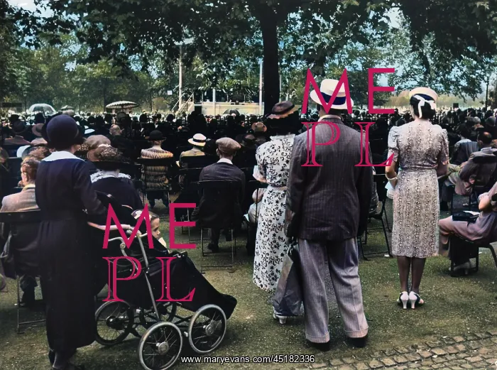 : WATCHING A BRASS BAND : WATCHING A BRASS BAND