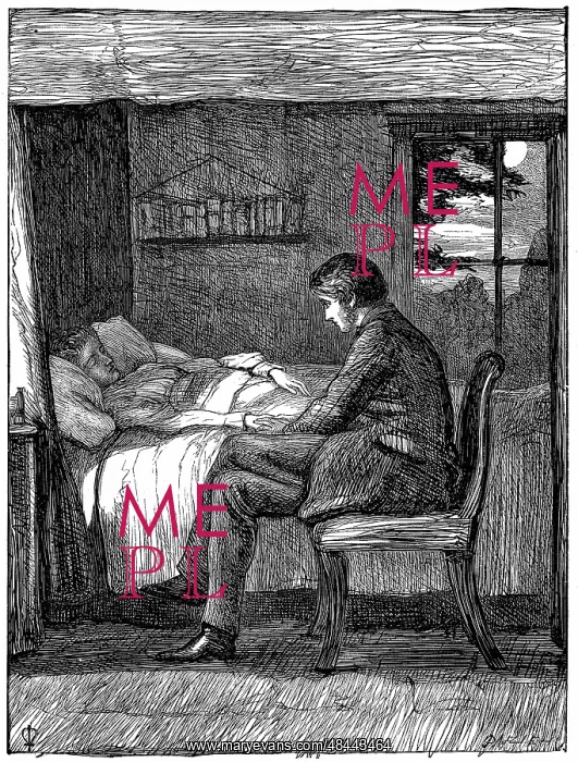 : Will watching and listening at his friend's deathbed : Will watching and listening at his friend's deathbed