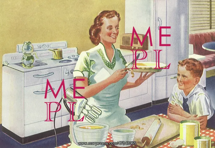  : Watching Mom Bake Pie