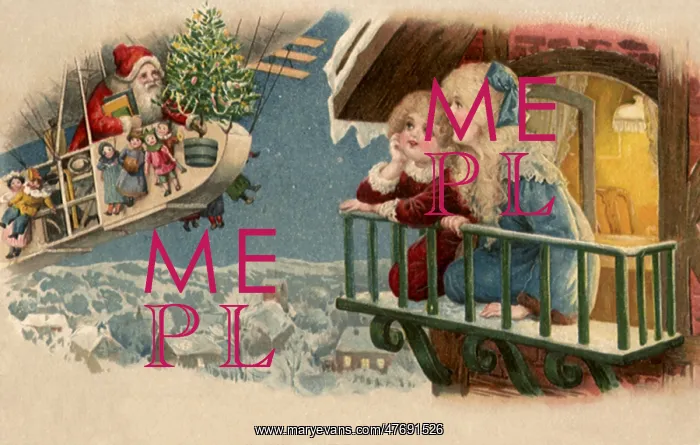 : Watching Santa's Plane : Watching Santa's Plane