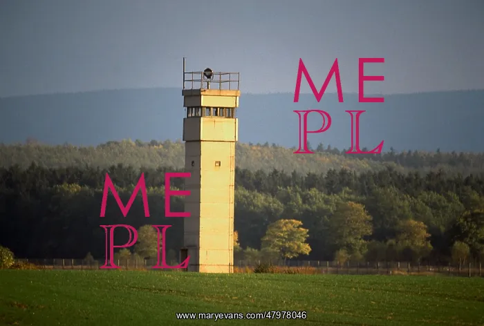 : Watchtower at the GDR border : Watchtower at the GDR border