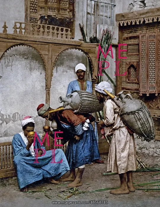  : Water carriers, Cairo, Egypt, circa 1890s