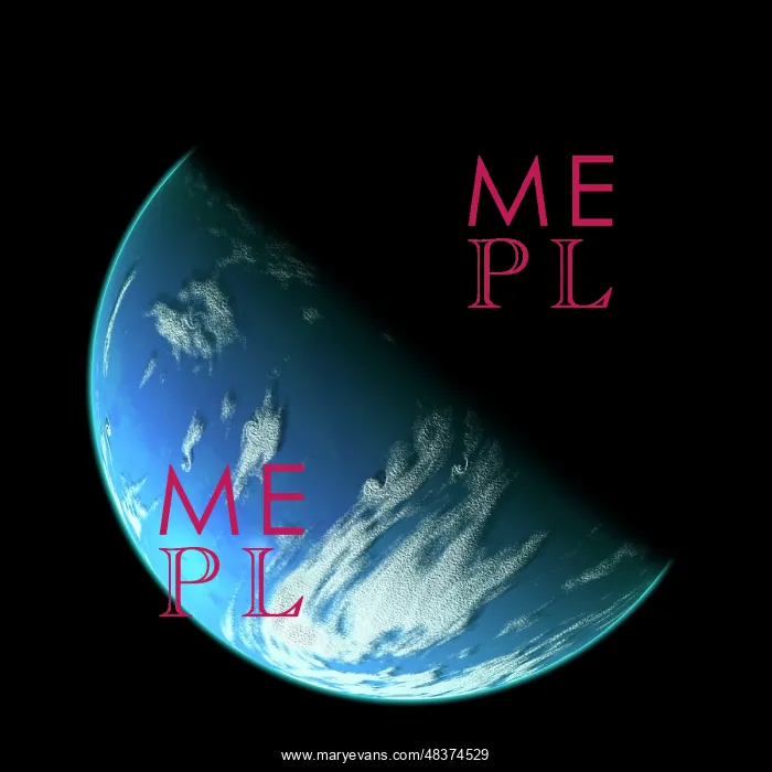 : A water covered world in deep space illuminated by a it's ? : A water covered world in deep space illuminated by a it's ?