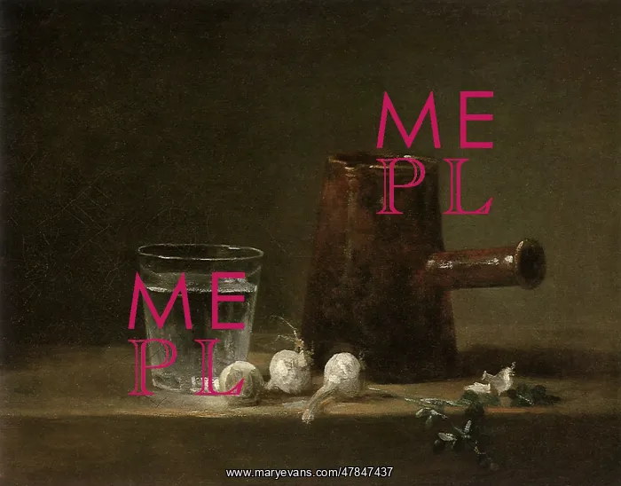 : Water Glass and Jug, by Chardin : Water Glass and Jug, by Chardin