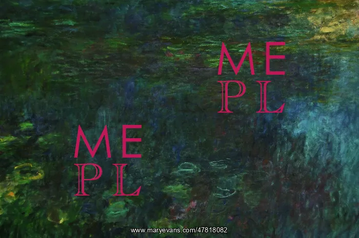  : The Water Lilies: The Clouds by Claude Monet