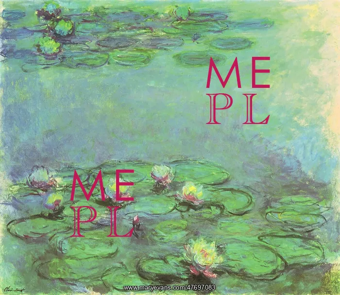  : Water Lilies, by Monet