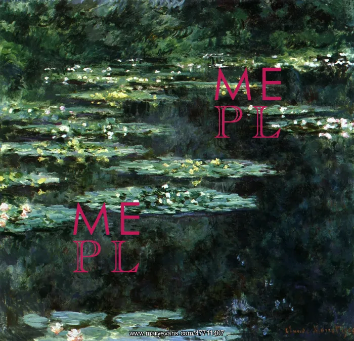  : Water Lilies, by Monet