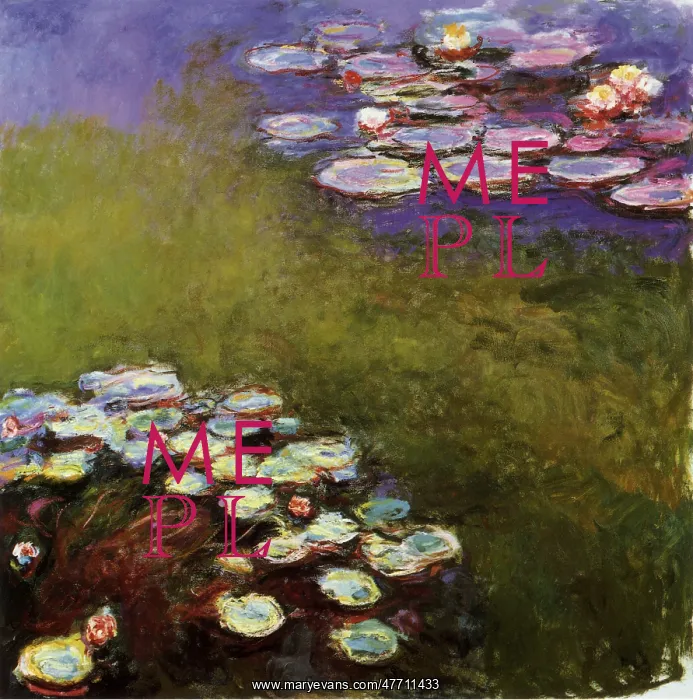  : Water Lilies, by Monet