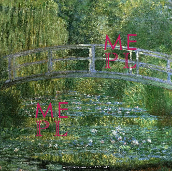 : The Water-Lily Pond-Harmony in Green, by Monet : The Water-Lily Pond-Harmony in Green, by Monet