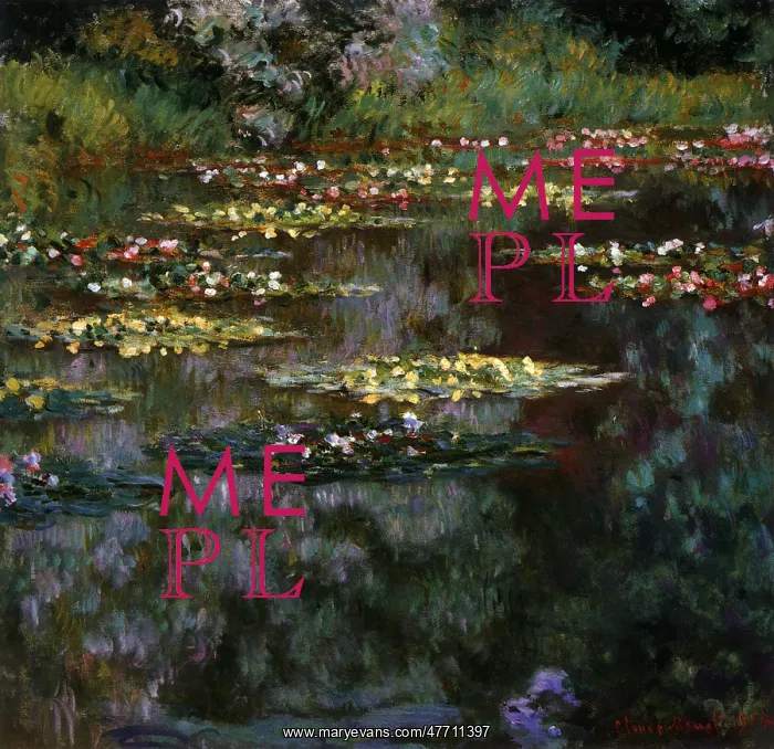 : Water Lily Pond, by Monet : Water Lily Pond, by Monet