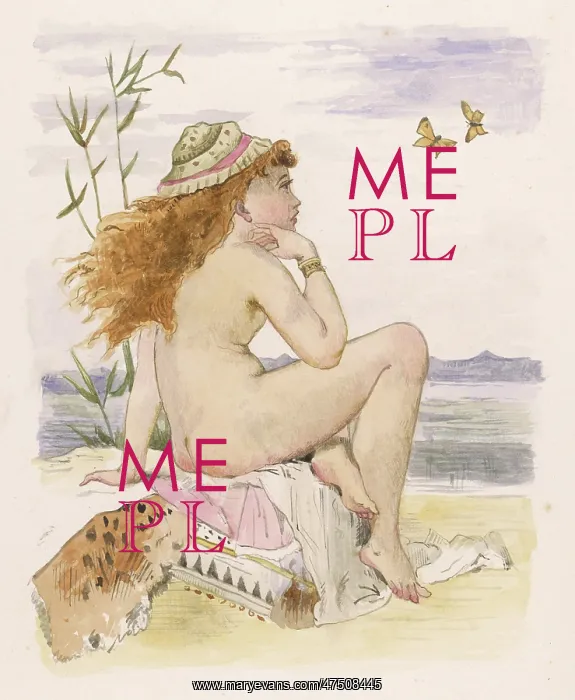 : WATER NYMPH / CONCH SHELL : WATER NYMPH / CONCH SHELL