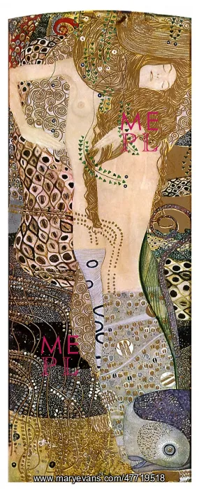  : Water Serpents I, by Klimt