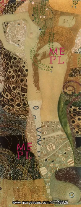  : Water Snakes I, by Klimt