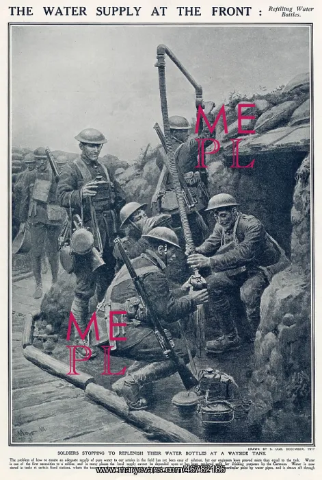 : Water Supply at the Front WWI : Water Supply at the Front WWI