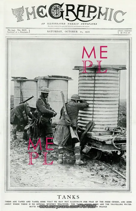 : Water tanks 1916 : Water tanks 1916