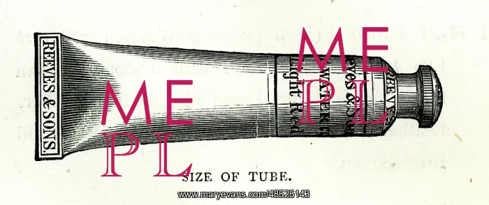  : Watercolour Paint Tube