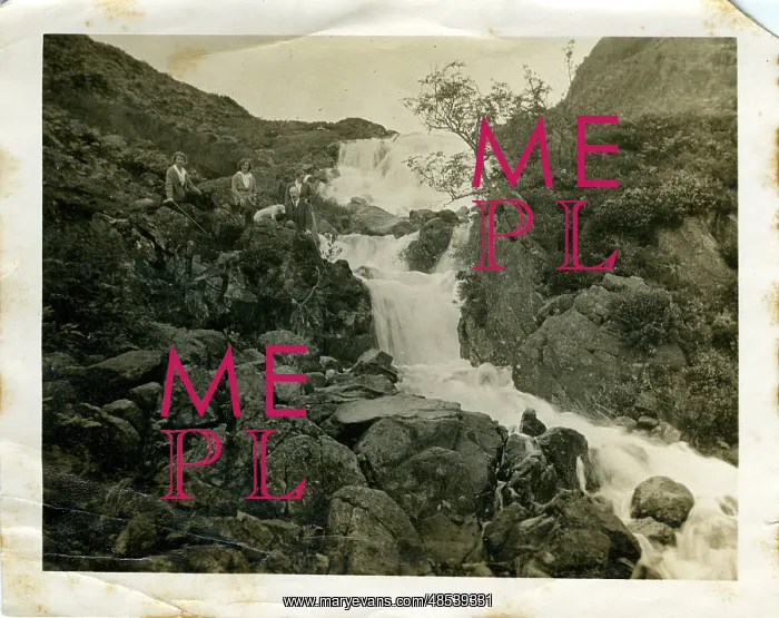 : Waterfall, Easedale Tarn, Cumbria : Waterfall, Easedale Tarn, Cumbria