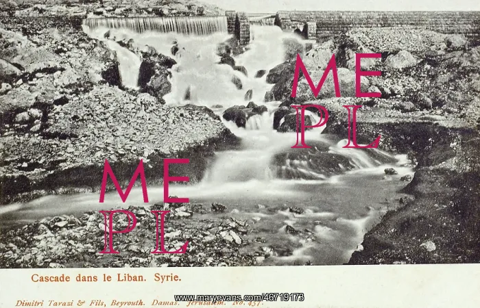 : Waterfall - Mount Lebanon (Mont Liban) Mountain Range, Syria : Waterfall - Mount Lebanon (Mont Liban) Mountain Range, Syria