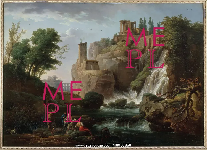 : The waterfalls of Tivoli : The waterfalls of Tivoli