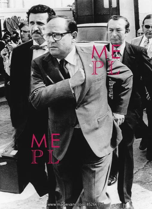 : Watergate Burglars, Bernard Barker, (left) and : Watergate Burglars, Bernard Barker, (left) and