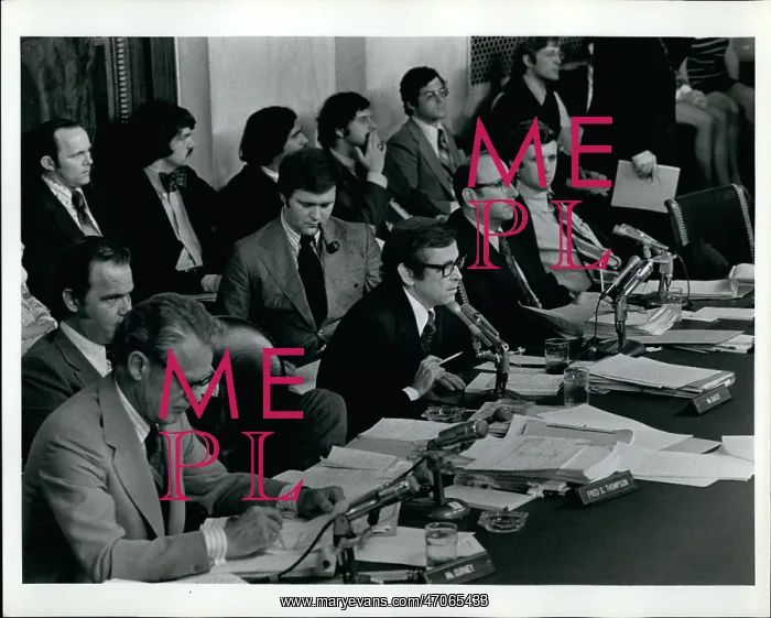 : Watergate Committee hear testimony of John Dean : Watergate Committee hear testimony of John Dean