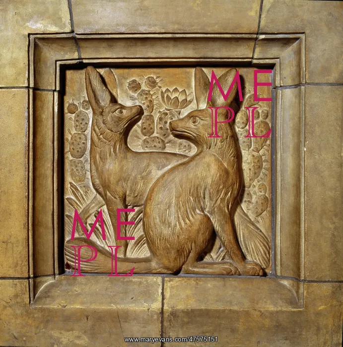 : Detail from the Waterhouse Building at the Natural History M : Detail from the Waterhouse Building at the Natural History M