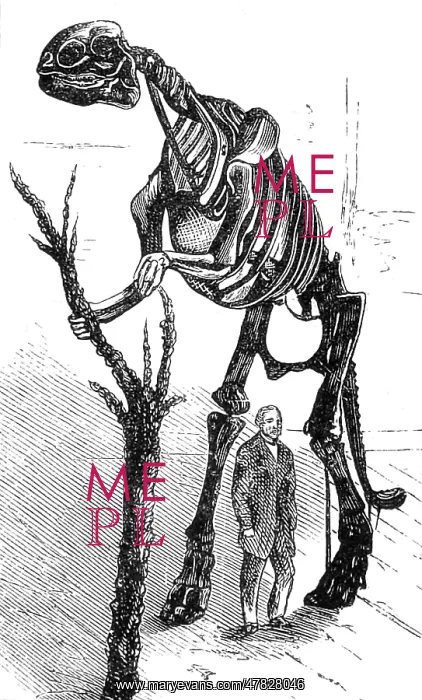 : Waterhouse Hawkins and Hadrosaurus, 1872
