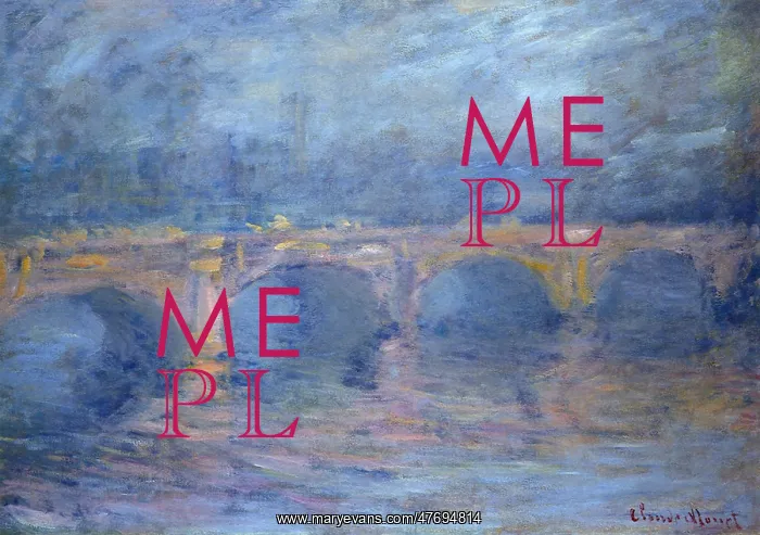 : Waterloo Bridge, London, at Sunset, by Monet : Waterloo Bridge, London, at Sunset, by Monet