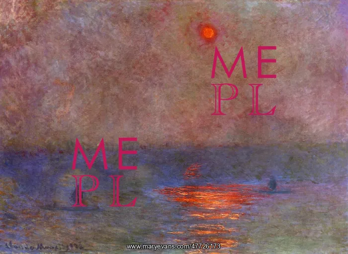  : Waterloo Bridge in Mist, by Monet