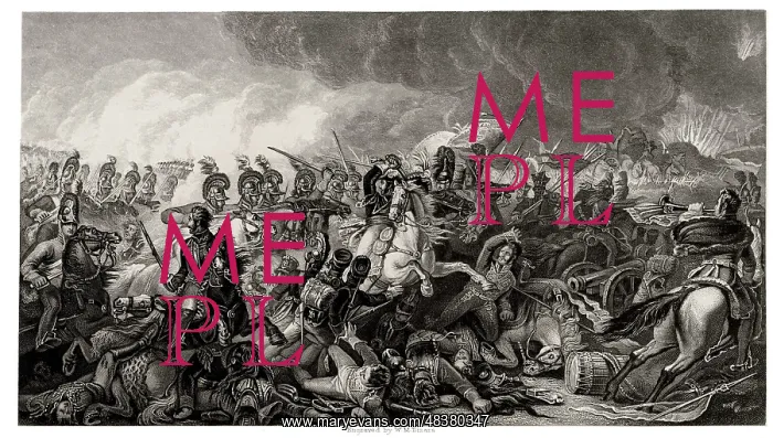 : Waterloo, decisive charge of the Guards, 18 June 1815 : Waterloo, decisive charge of the Guards, 18 June 1815