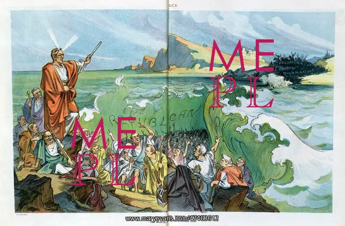 : And the waters were divided : And the waters were divided