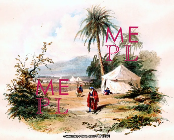  : The Waters of Elim, Sketch of the East
