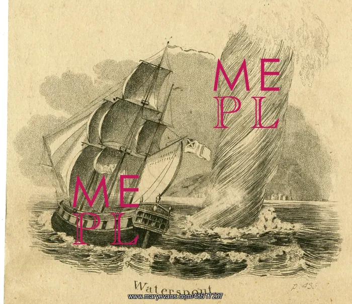  : Waterspout near a ship