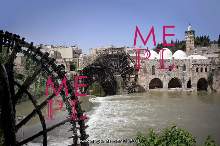 : Waterwheel, Hama, Syria : Waterwheel, Hama, Syria