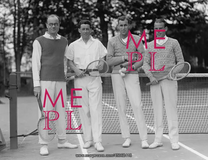 : Watson Washburn, Bill Williams, Bill Tilden, and : Watson Washburn, Bill Williams, Bill Tilden, and