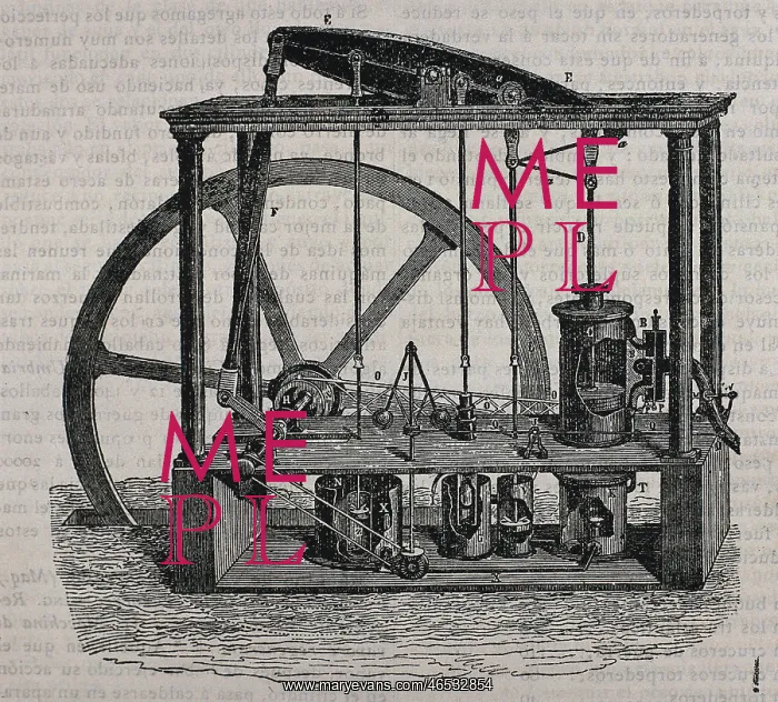 : Watt steam engine, first type of steam engine : Watt steam engine, first type of steam engine