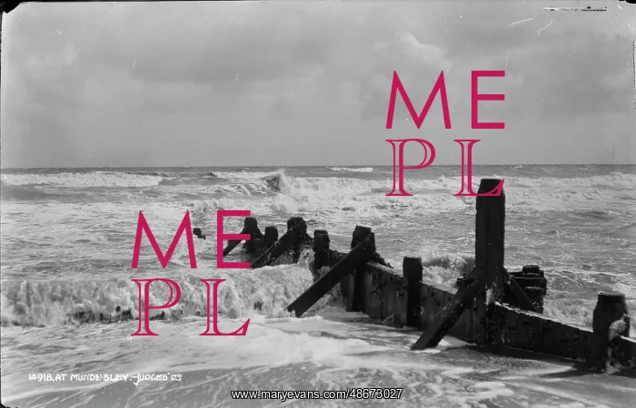 : Waves at Mundesley : Waves at Mundesley