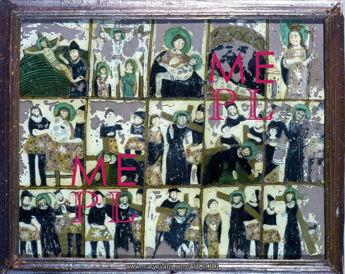 : Way of the Cross, collected in 15 panels : Way of the Cross, collected in 15 panels
