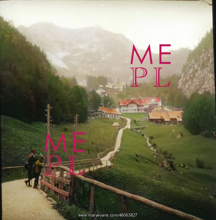 : On the way to the salt mine of Hallstatt : On the way to the salt mine of Hallstatt