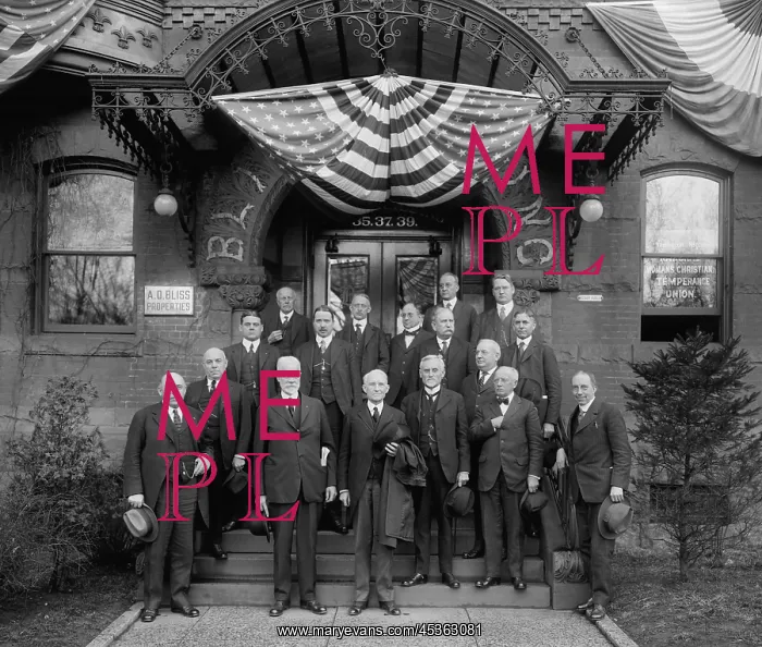 : Wayne Bidwell Wheeler, (Front row, far left), the : Wayne Bidwell Wheeler, (Front row, far left), the
