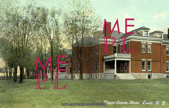 : Wayne County Home, Lyons, New York : Wayne County Home, Lyons, New York