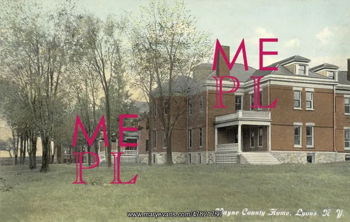 : Wayne County Home, Lyons, New York : Wayne County Home, Lyons, New York