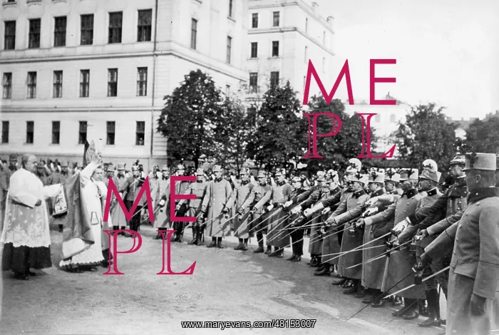 : Weapon consecration in Vienna, 1914 : Weapon consecration in Vienna, 1914