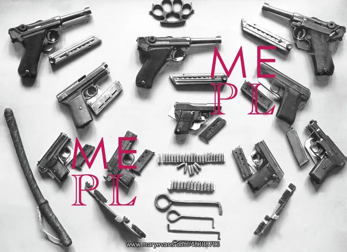 : Weapons of a Communist terror group, 1932 : Weapons of a Communist terror group, 1932