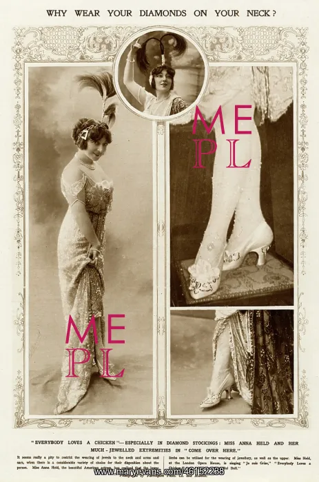 : Why wear your diamond on your neck? 1913 : Why wear your diamond on your neck? 1913